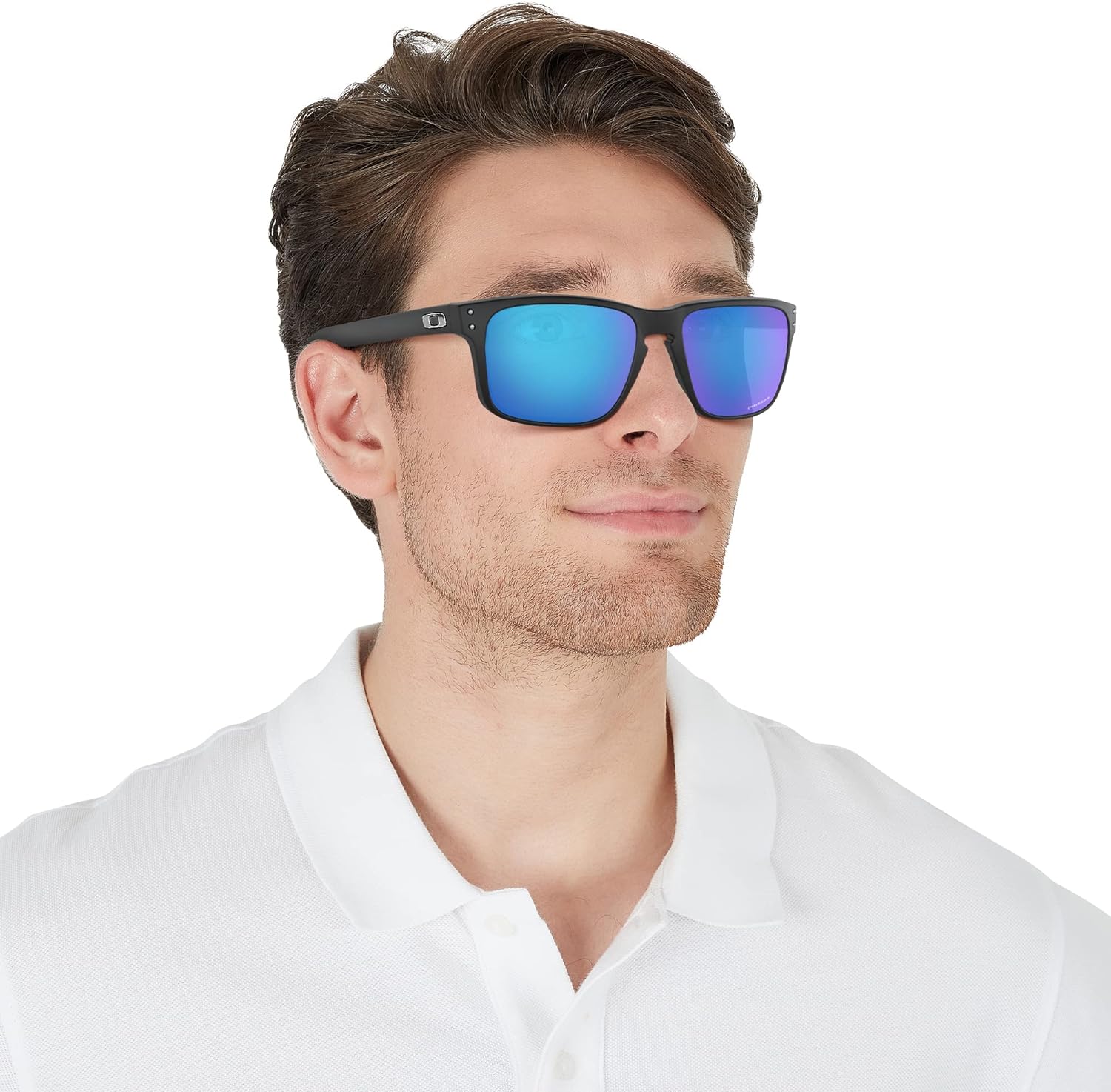 عینک آفتابی مردانه اوکلی مدل Oo9102 Holbrook Polarized Square