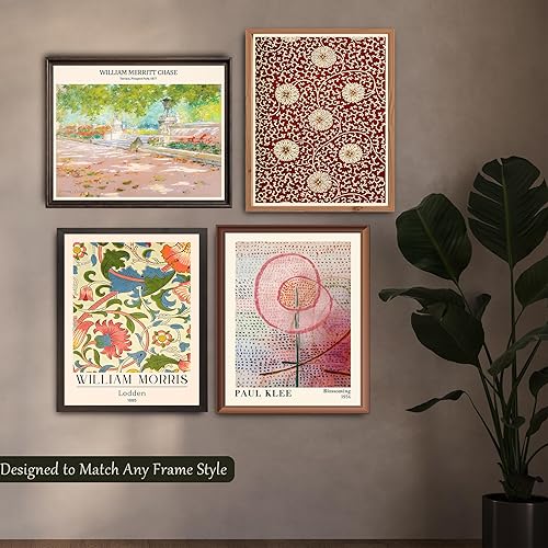 Miniatura 3 de Pósteres de flores para estética de habitación, impresiones artísticas de pared bohemias, decoración ecléctica del hogar (sin marco)