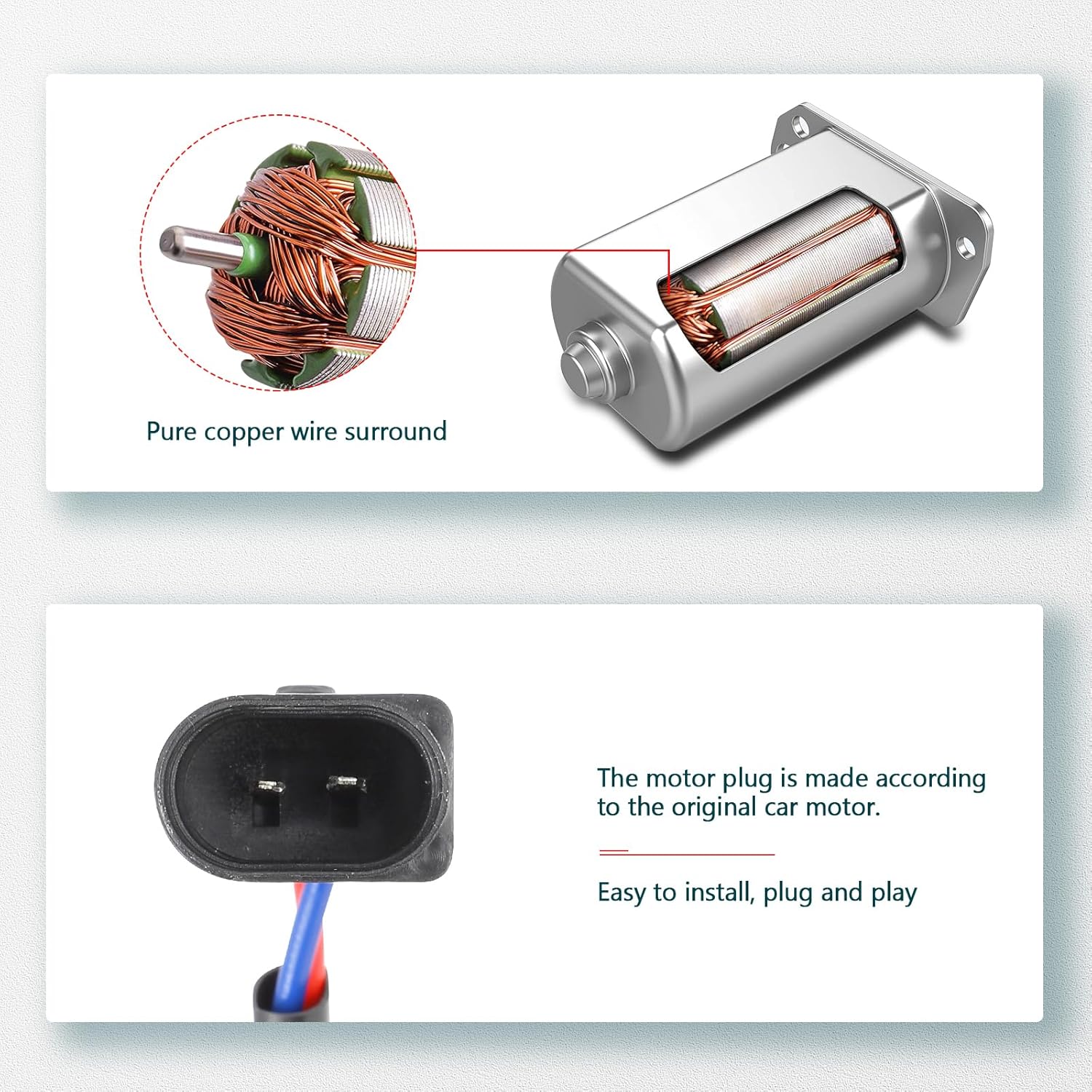 FINDAUTO 751-228 Front Left Driver Side Window Regulator fit for 2008-2011 for Ford Focus Window Regulator and Motor Assembly with Motor