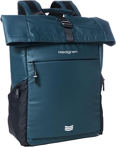 Miniatura 2 de Hedgren Mochila para laptop RFID Line de 15 pulgadas, city azul, talla única , Mochila Rollup Line