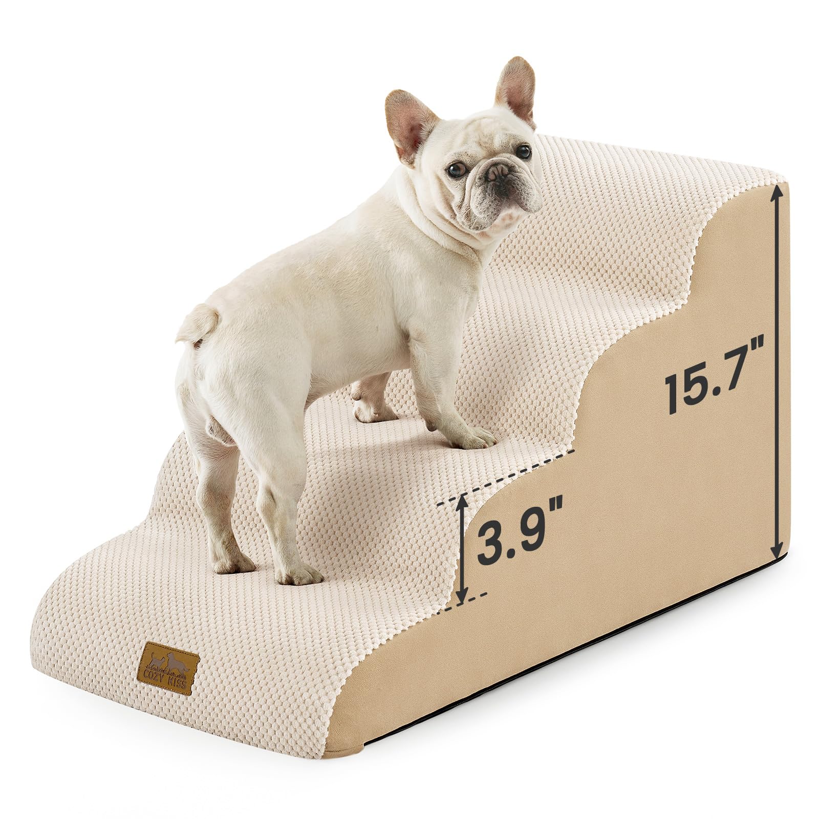 COZY KISS 4-Step Dog Stairs
