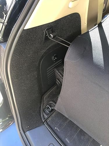 Miniatura 8 de Cubierta de sombra de área de carga de seguridad para maletero trasero, color negro para Nissan Pathfinder 2013-2024 Nuevo