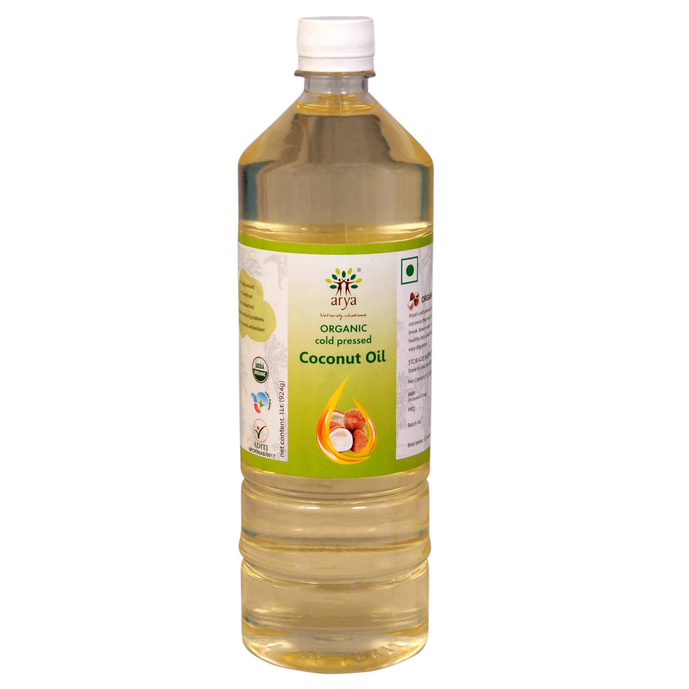 Buy Arya Farm Without Chemicals Pesticides Cold Pressed Edible Pure