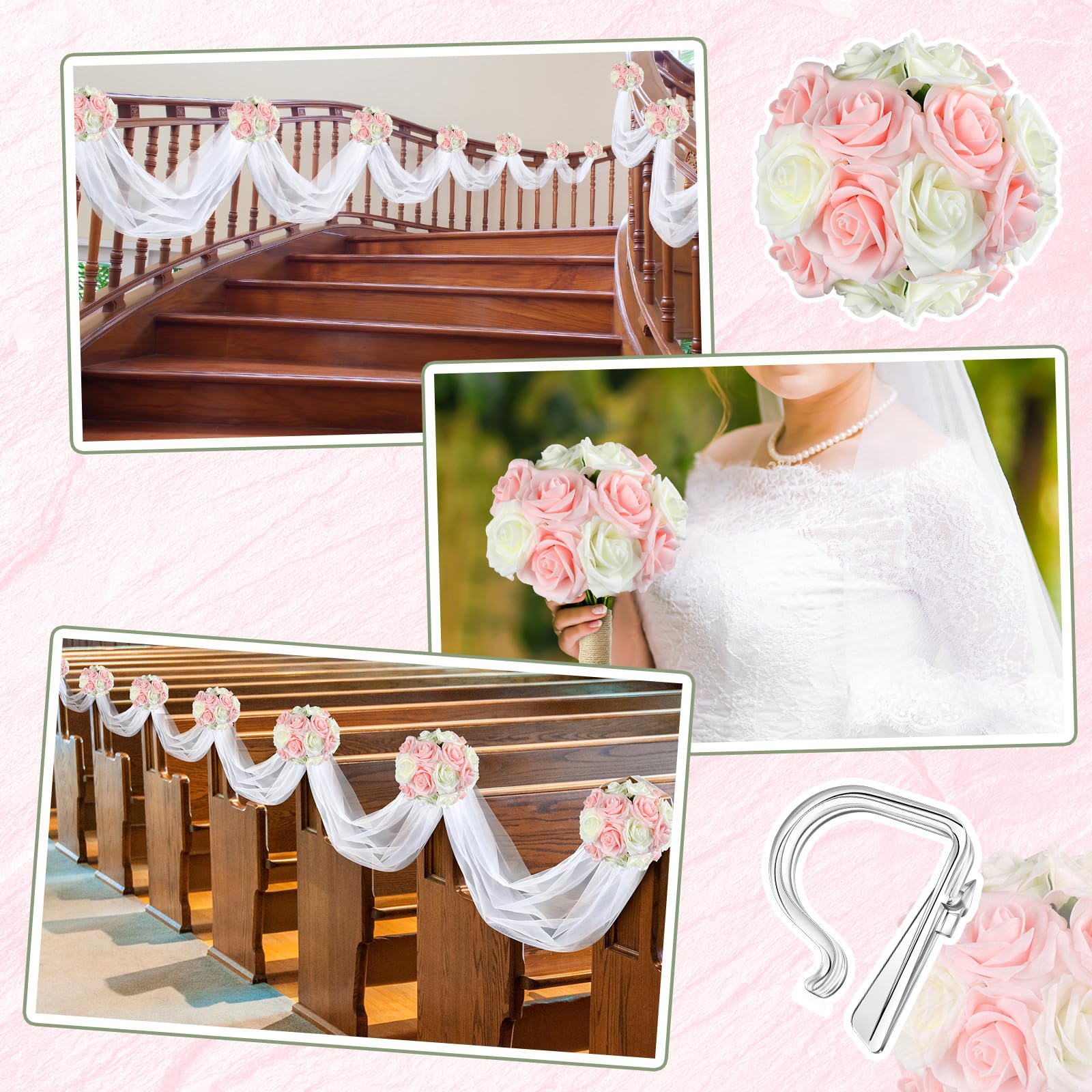 14 pews wedding photos - Weddingsavor.com