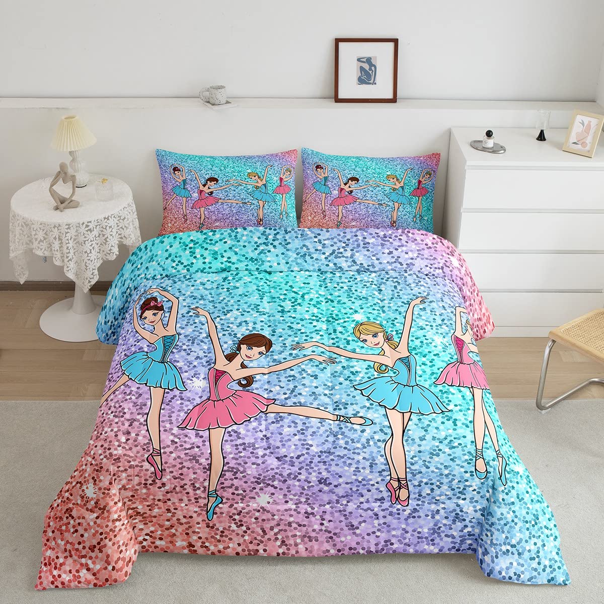 Amazon.com: Ballet Comforter Set Galaxy 