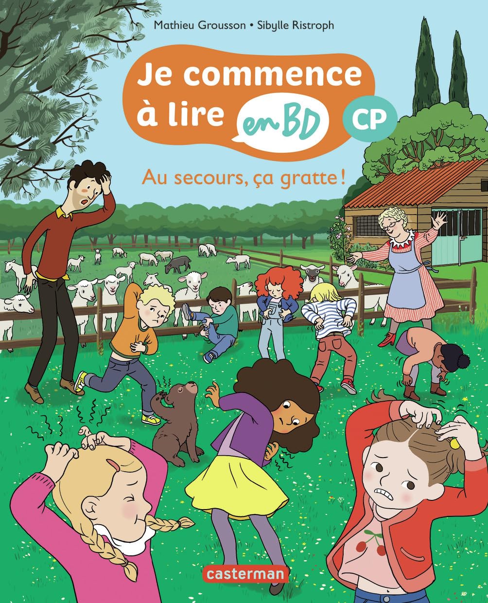 Je commence à lire en BD - Au secours ça gratte: CP (Nouvelle édition) (4)