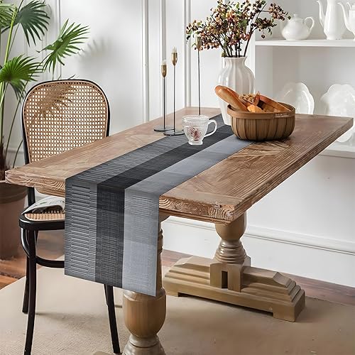 Miniatura 6 de Aofmee Juego de 4 manteles individuales resistentes al calor, manteles individuales lavables y duraderos de PVC, manteles individuales de vinilo