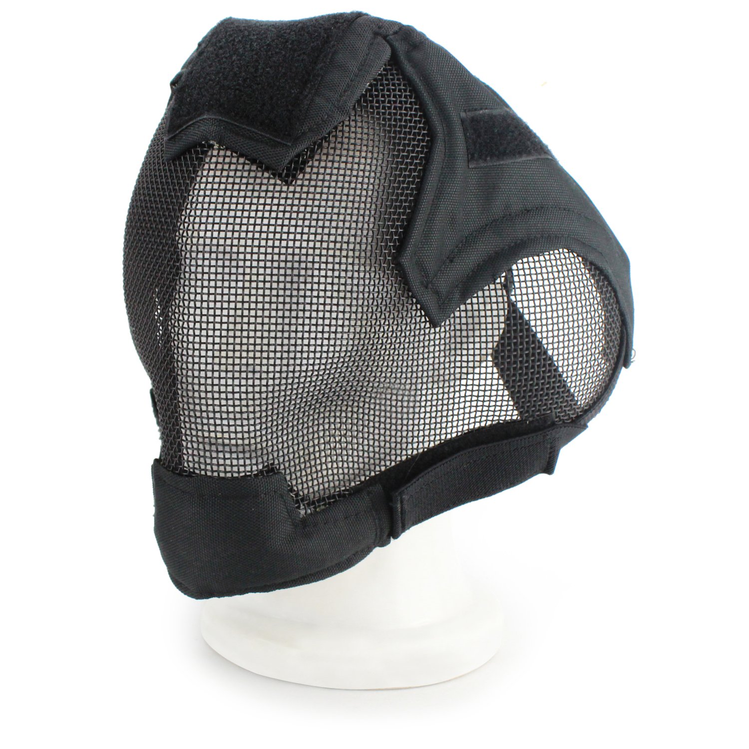 Militare Airsoft Paintball Maschere Tactical Steel Mesh Full Face Mask for Army Paintball all' Aperto Accessori