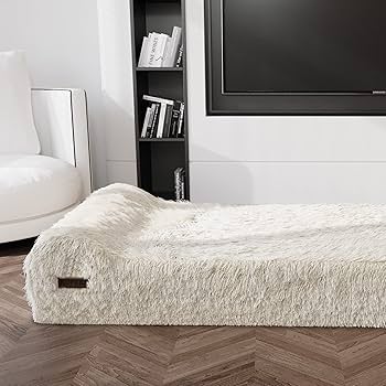 Amazon.co.jp: ジャンボ 整形外科犬用ベッド - 厚さ7インチ 低