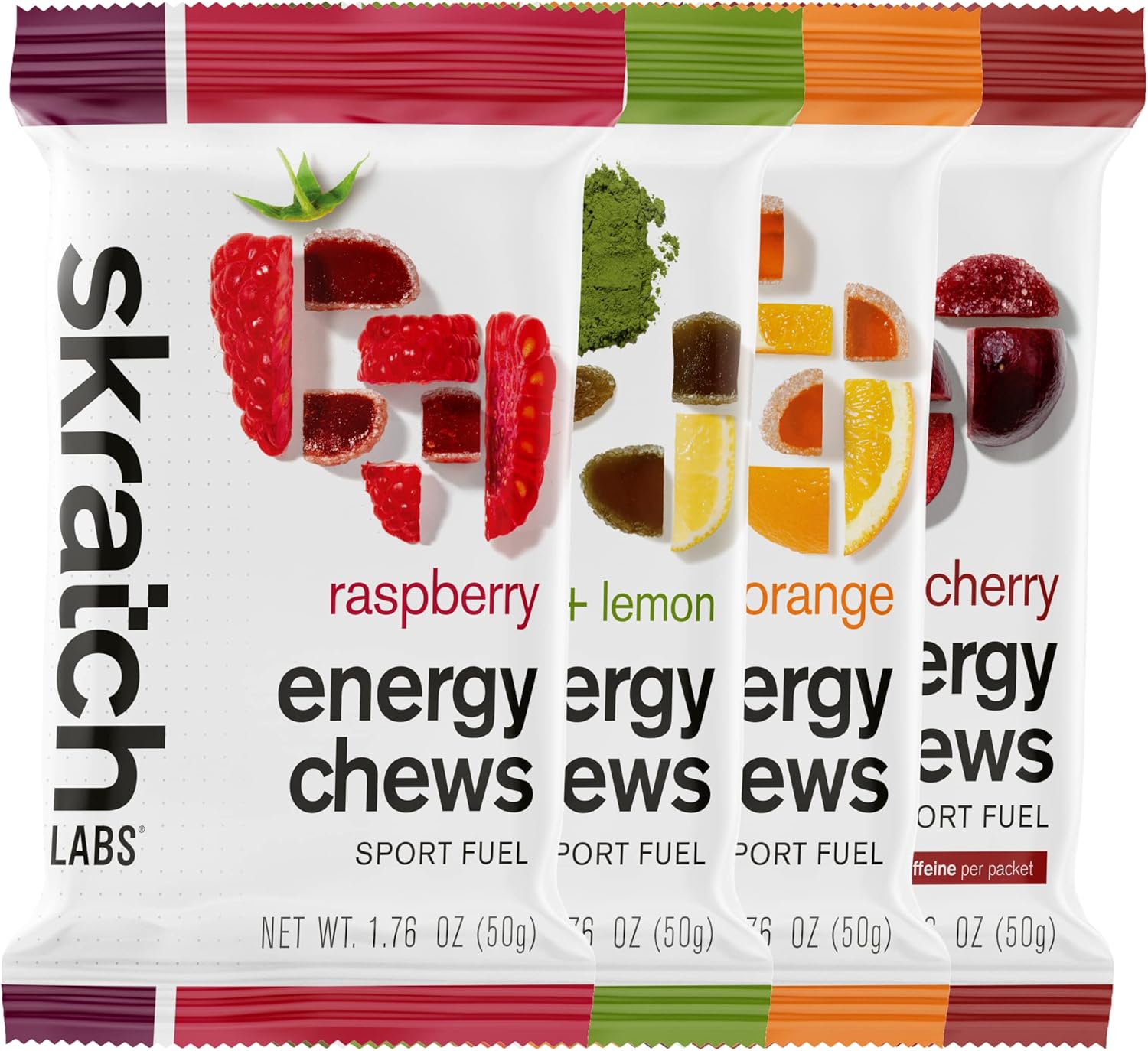 Skratch Labs Energy Chews Energy Gummies for Running