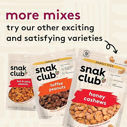 Miniatura 6 de Snak Club Coconutty anacardos 25 onzas paquete de 6
