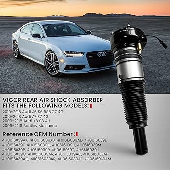 VIGOR Front Air Shock Absorber Compatible with 2010-2018