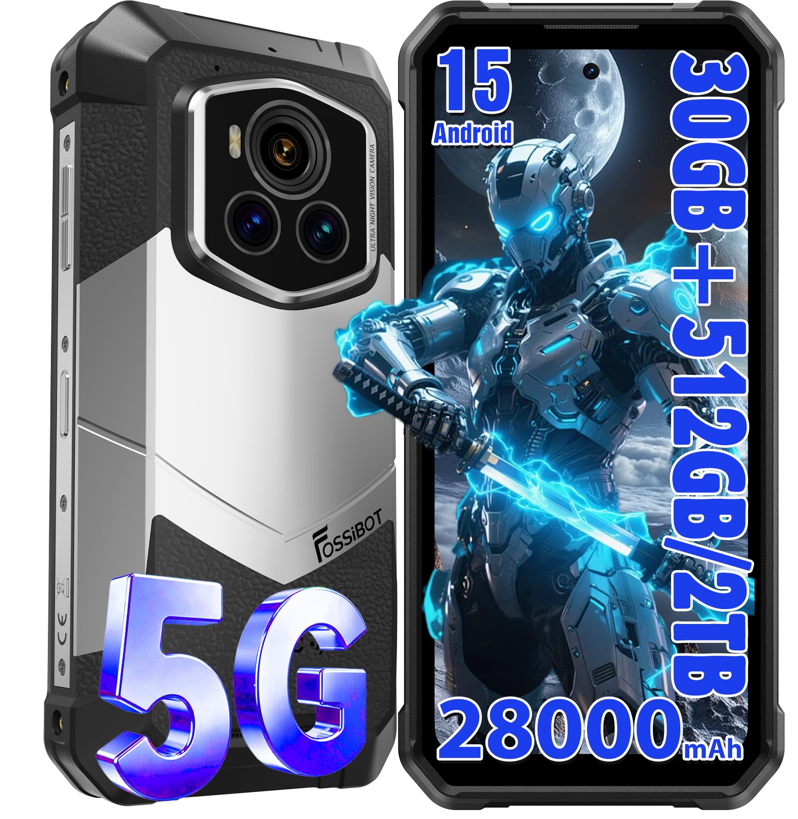 200-megapixel 4k ultra-high-definition camera 5g rugged phone