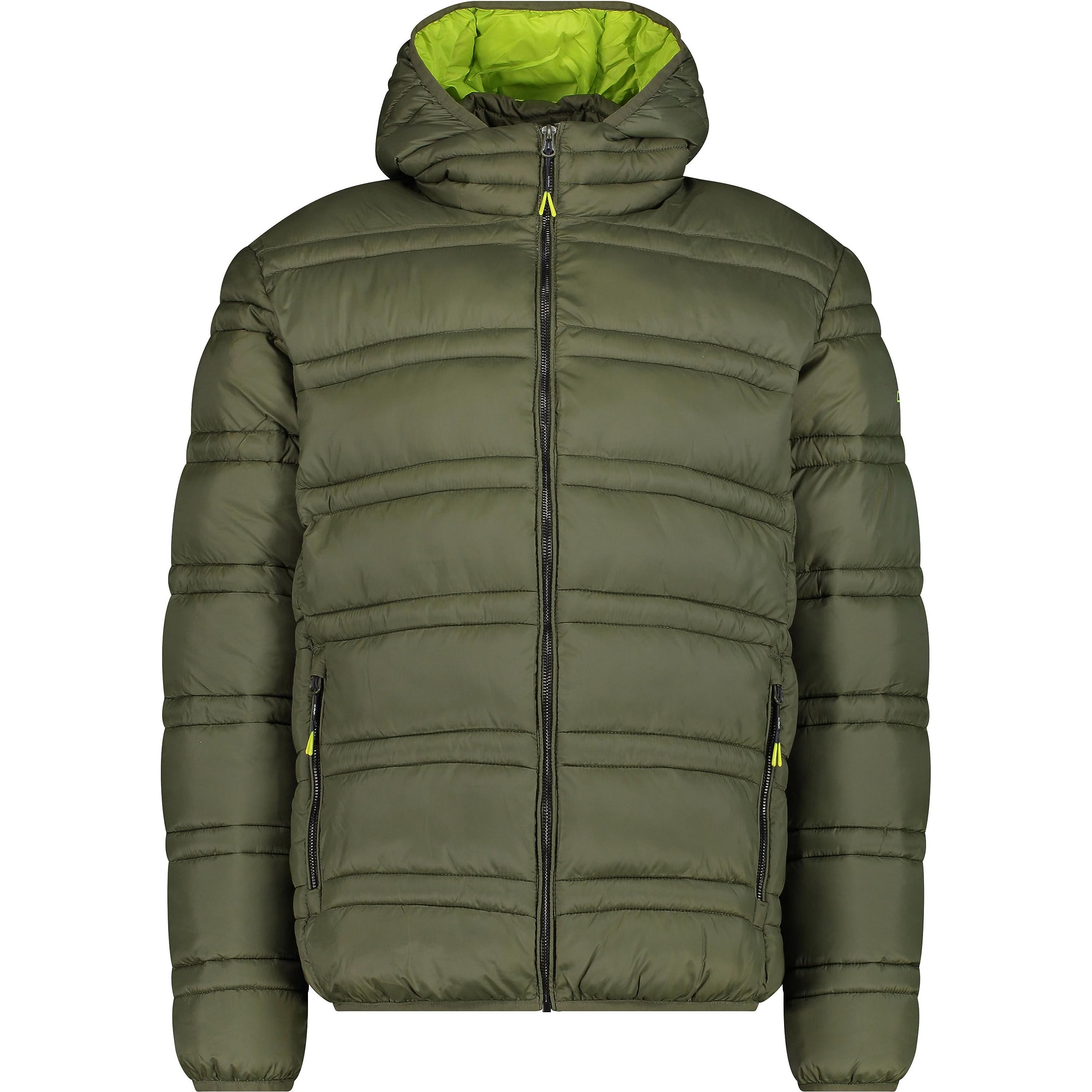 CMP - Man Jacket Snaps Hood, Khaki, 52
