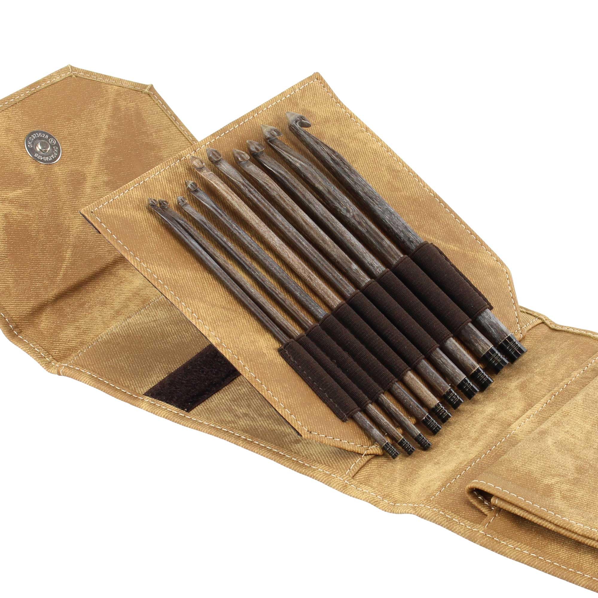 Lykke Driftwood Häkelnadel-Set, 15,2 cm 6" (Umber)