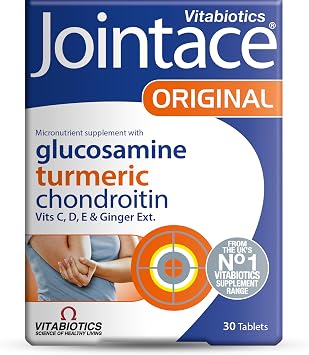 Jointace Original - Comprehensive Joints & Cartilage Support - Includes Turmeric, Ginger, Glucosamine & Chondroitin - 30 Tablets