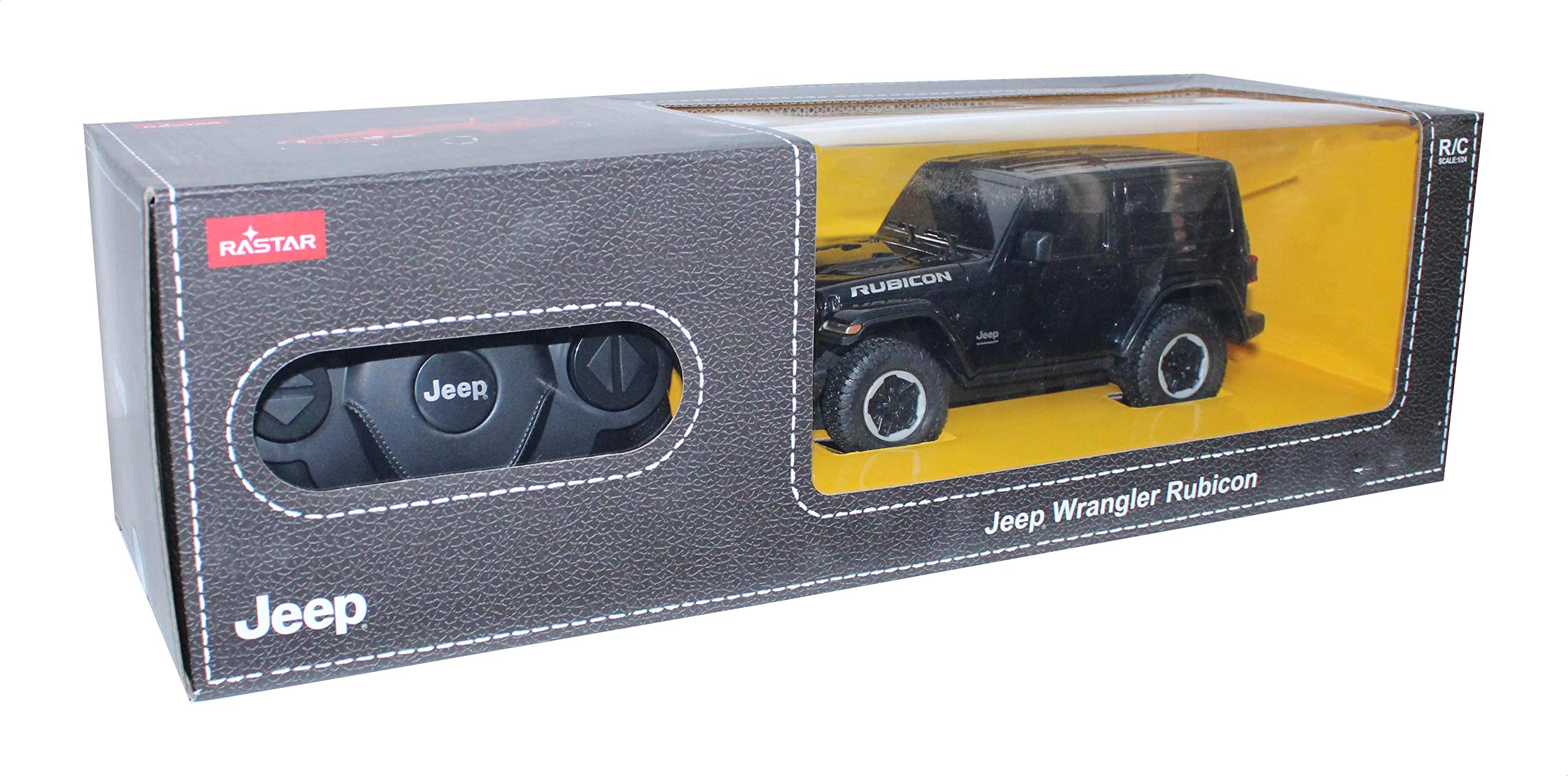 Rastar Jeep Wrangler Radio Controlled Car - Black