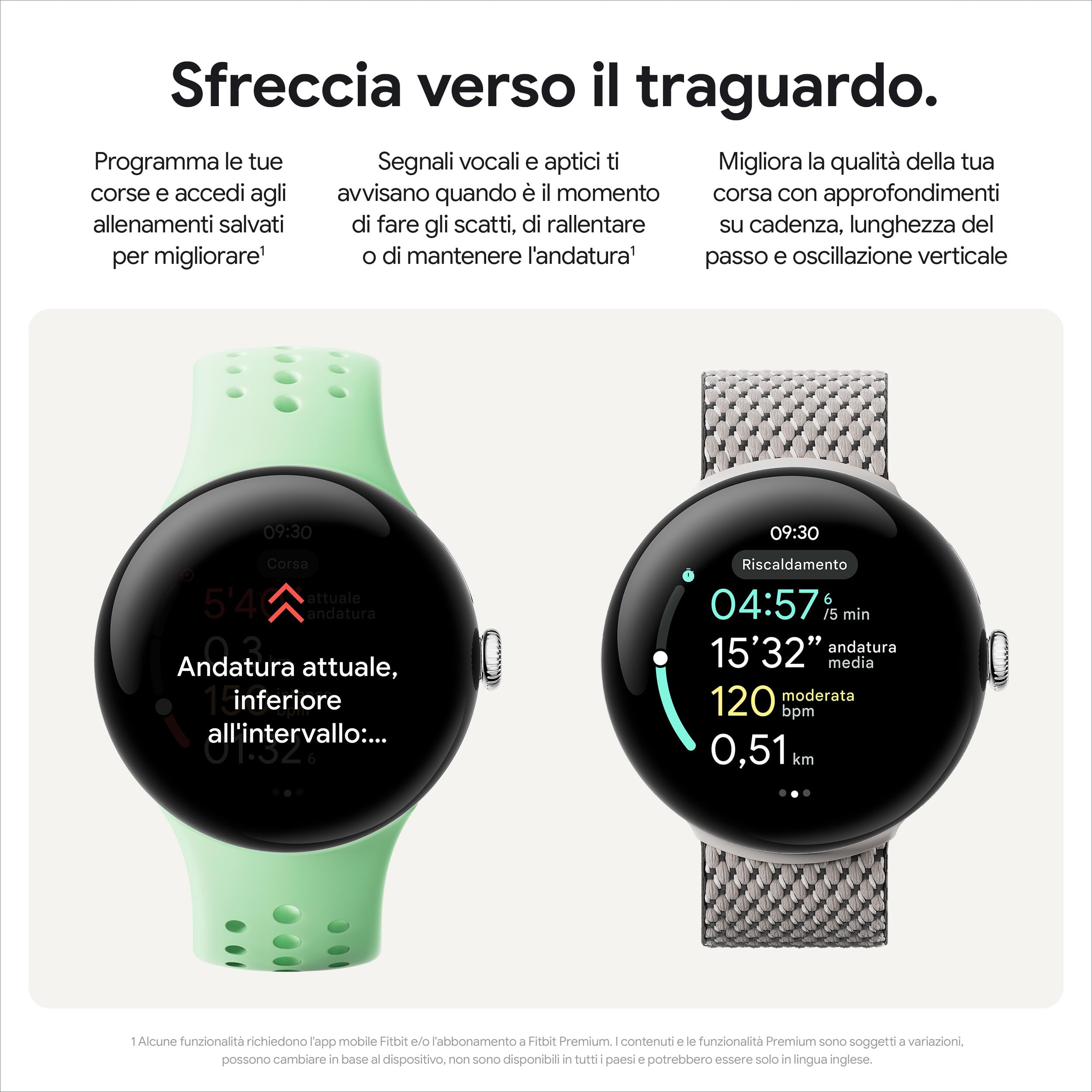 Google Pixel Watch 3 (45 mm) - Cassa nero opaco - Cinturino nero ossidiana - Wi-Fi
