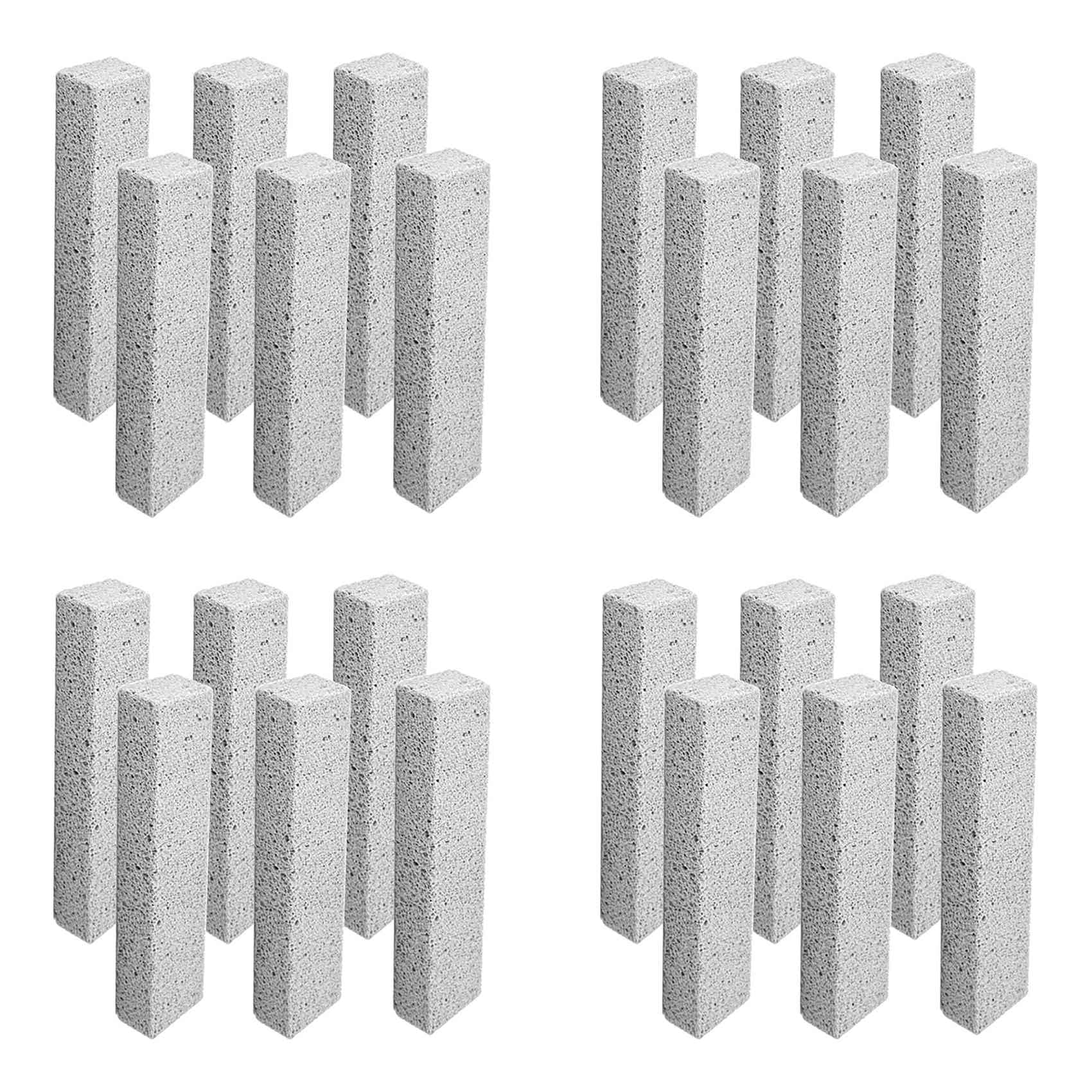 Brosses en pierre ponce pour toilettes x24 : lot économique contre le tartre
