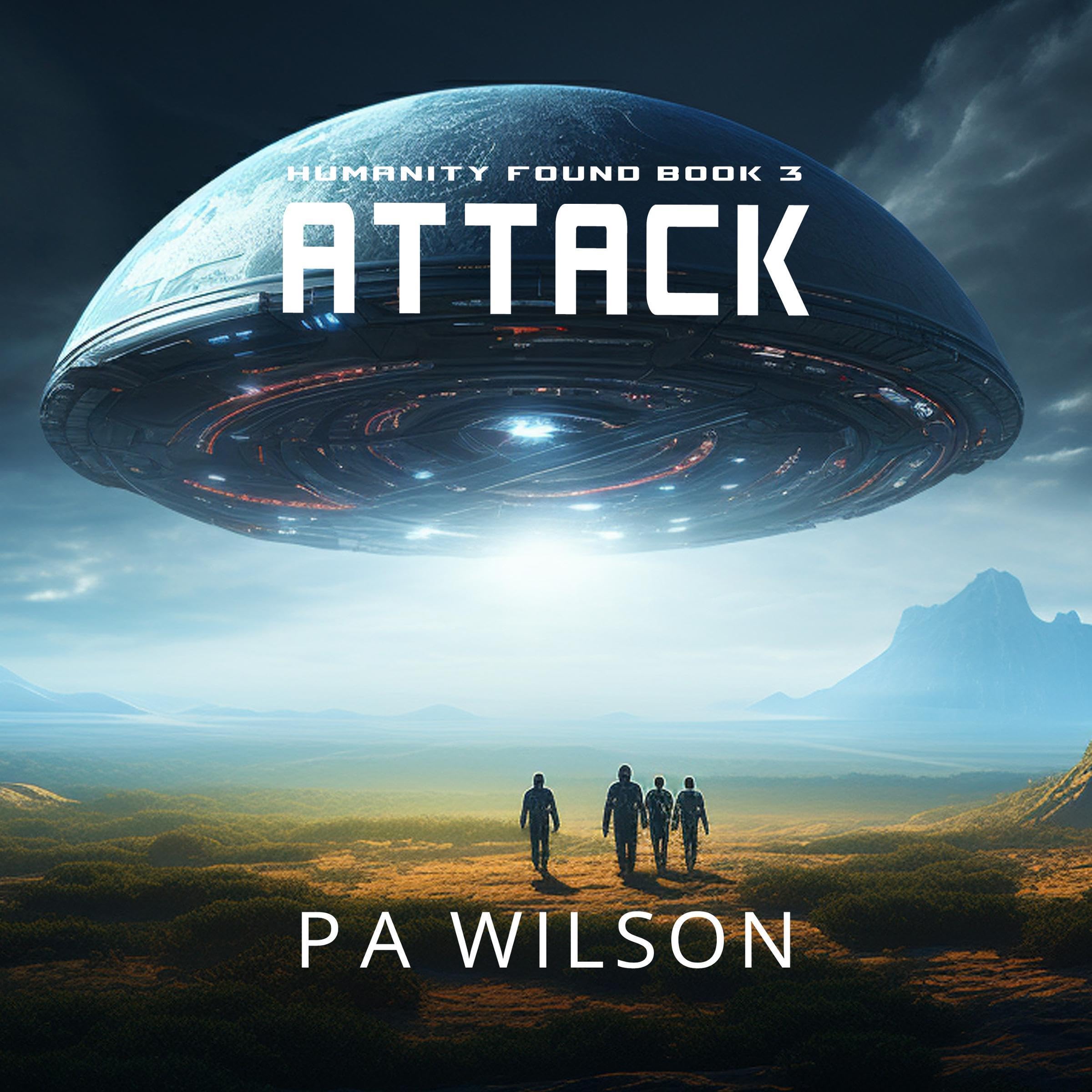 Cover art for Attack: Humanity Found, Book 3
