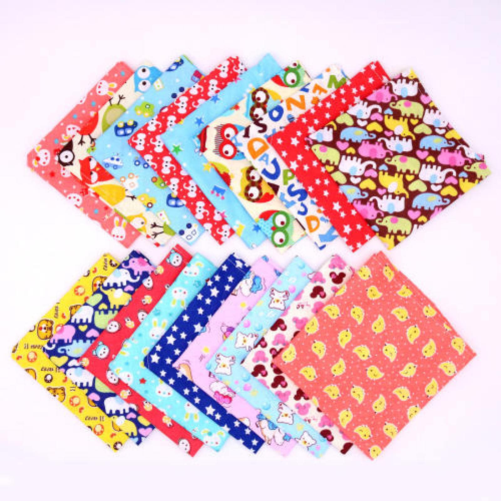 Bandanas pour chiens de style mixte mignon, chiot, chat, écharpe, accessoires de toilettage pour chiens de petite et moyenne taille, 60 pièces M