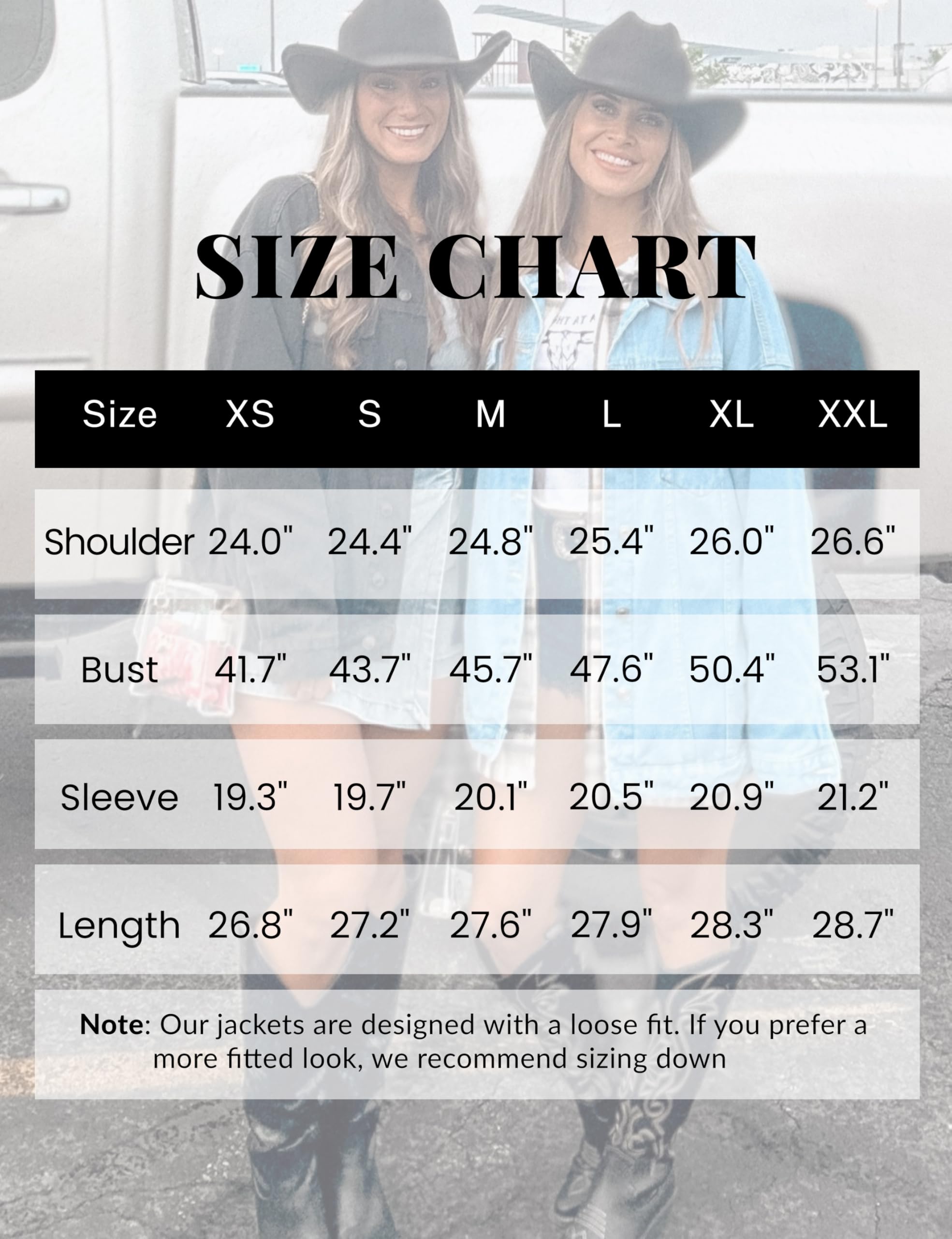 Omoone Women's Oversized Mid Long Denim Jacket Jean Biker Coat: Medium Grey