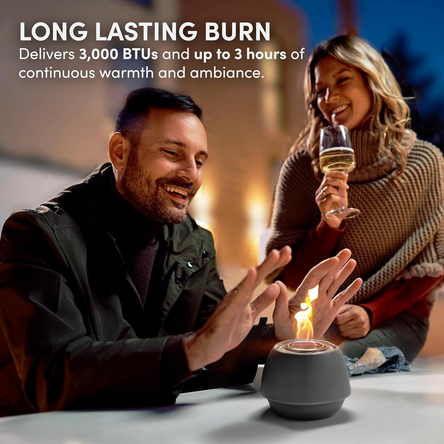 Smart Fuel Bioethanol Gel Fuel Cans – Clean-Burning Bio Ethanol Fireplace Fuel for Indoor & Outdoor Fire Pit, Fireplaces & Tabletop Fire Features – 3 Hour Burn Time - 12 Pack