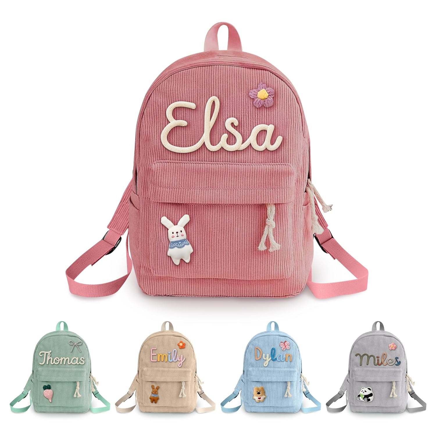 Personalized Backpacks for Girls or Boys Christmas Gifts for Kids Grandkids or Loved Ones Custom Kids Backpack for