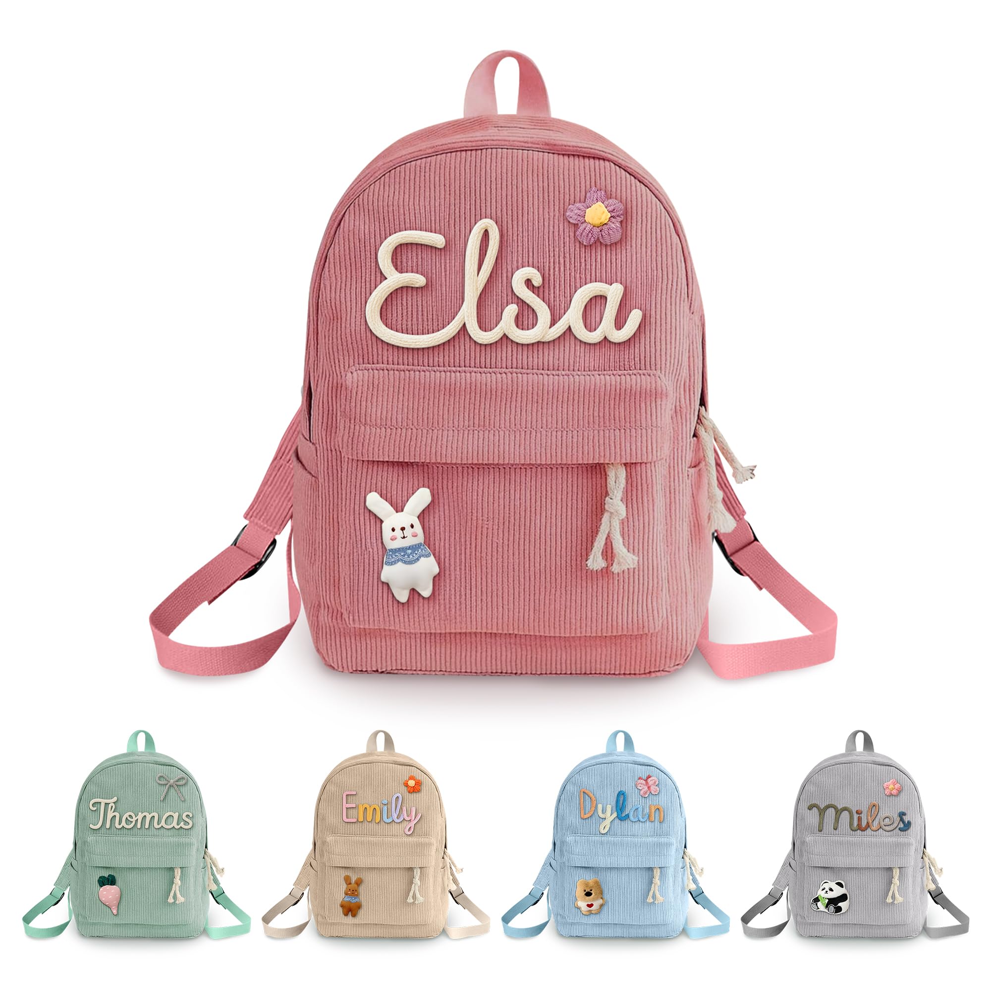 Personalized Backpacks for Girls or Boys Christmas Gifts for Kids Grandkids or Loved Ones Custom Kids Backpack for