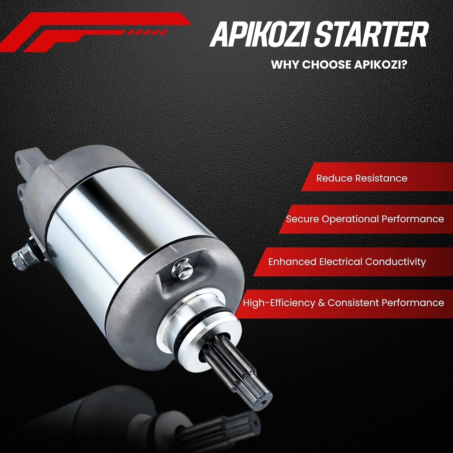 Starter Motor Fits for Honda Foreman 500 2005-2011 Foreman 400 450 Starter Honda TRX500 TRX450 TRX400 31200-HM7-003 SMU0048