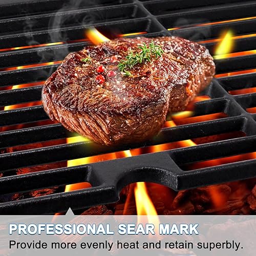 Miniatura 9 de Piezas de parrilla para Dyna-Glo DGF510SBP, DGF510SSP, Backyard BY13-101-001-13, BHG Grill Parts BH13-101-099-01, rejillas de parrilla de hierro