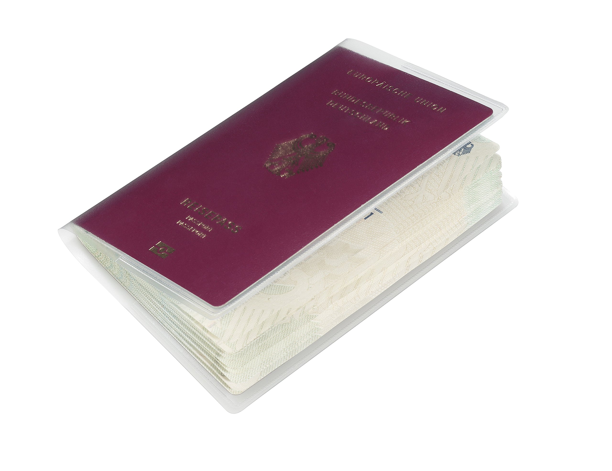 Durable Passport Cover 189 x 129 mm Double Format, Model 214319