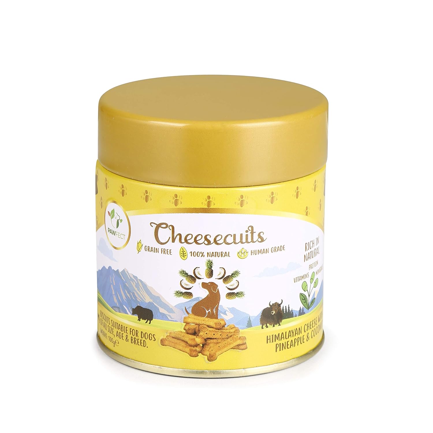 Buy Pawfect Himalayan Cheesecuits Biscuits for Dogs Crunchy Treats