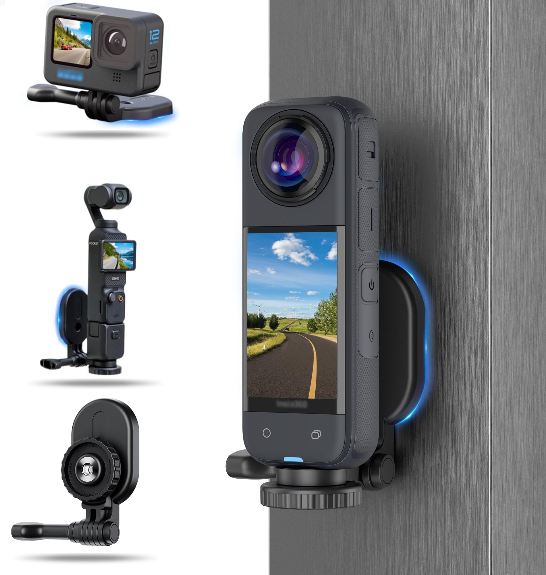 Bluetooth Fernbedienung Für Action-Kameras - 25m Reichweite