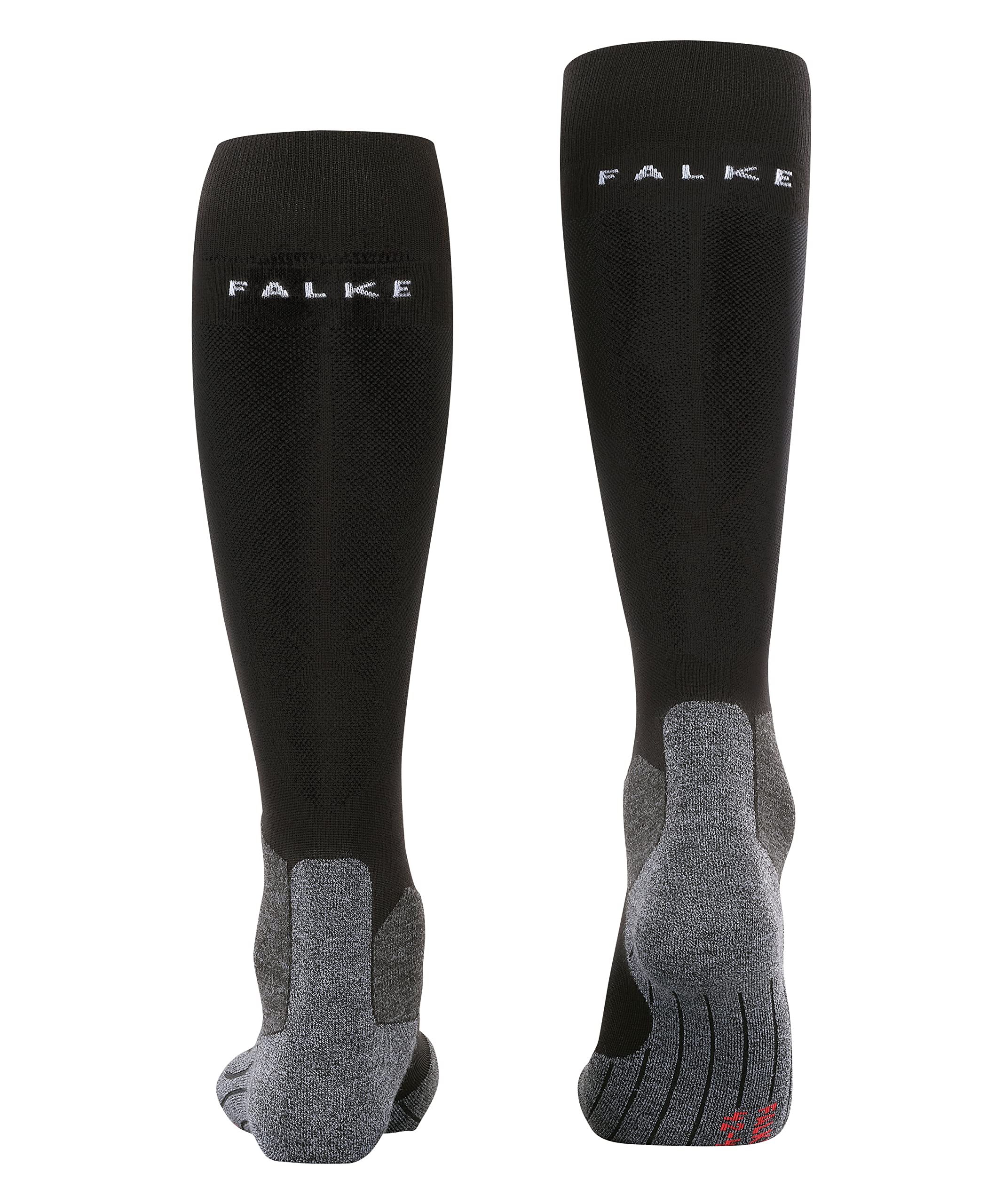 FALKE Hombre SK5 Calcetines de esquí amortiguación Ultraligera Anti ampollas Fina para competición Transpirable Secado rápido regulación del Clima antiolores Seda Hilo Funcional 1 par