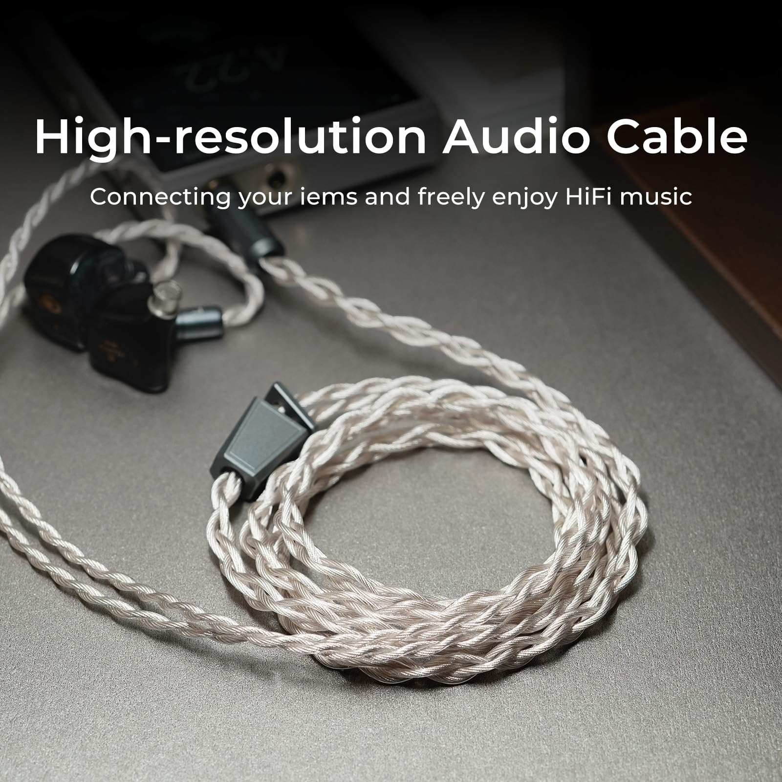 Amazon.com: HiFiGo Effect Audio Cadmus Lite 4-Wire IEM Cable