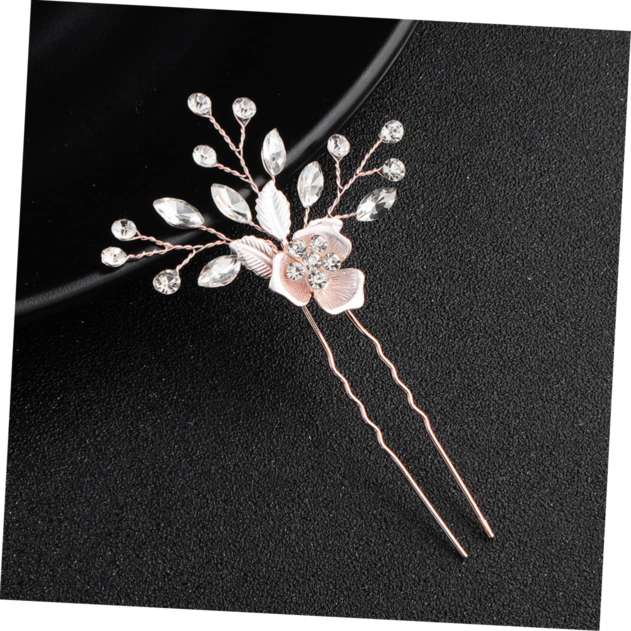 MAGICLULU 9 Stk Hochzeit Haarkamm Haarspangen Haarklammer dumelt haarspange Braut Haarspange Brautkamm haarschmuck Tiara Hochzeitshaarnadel Kopfschmuck für die Braut fein Kopfbedeckung Stift
