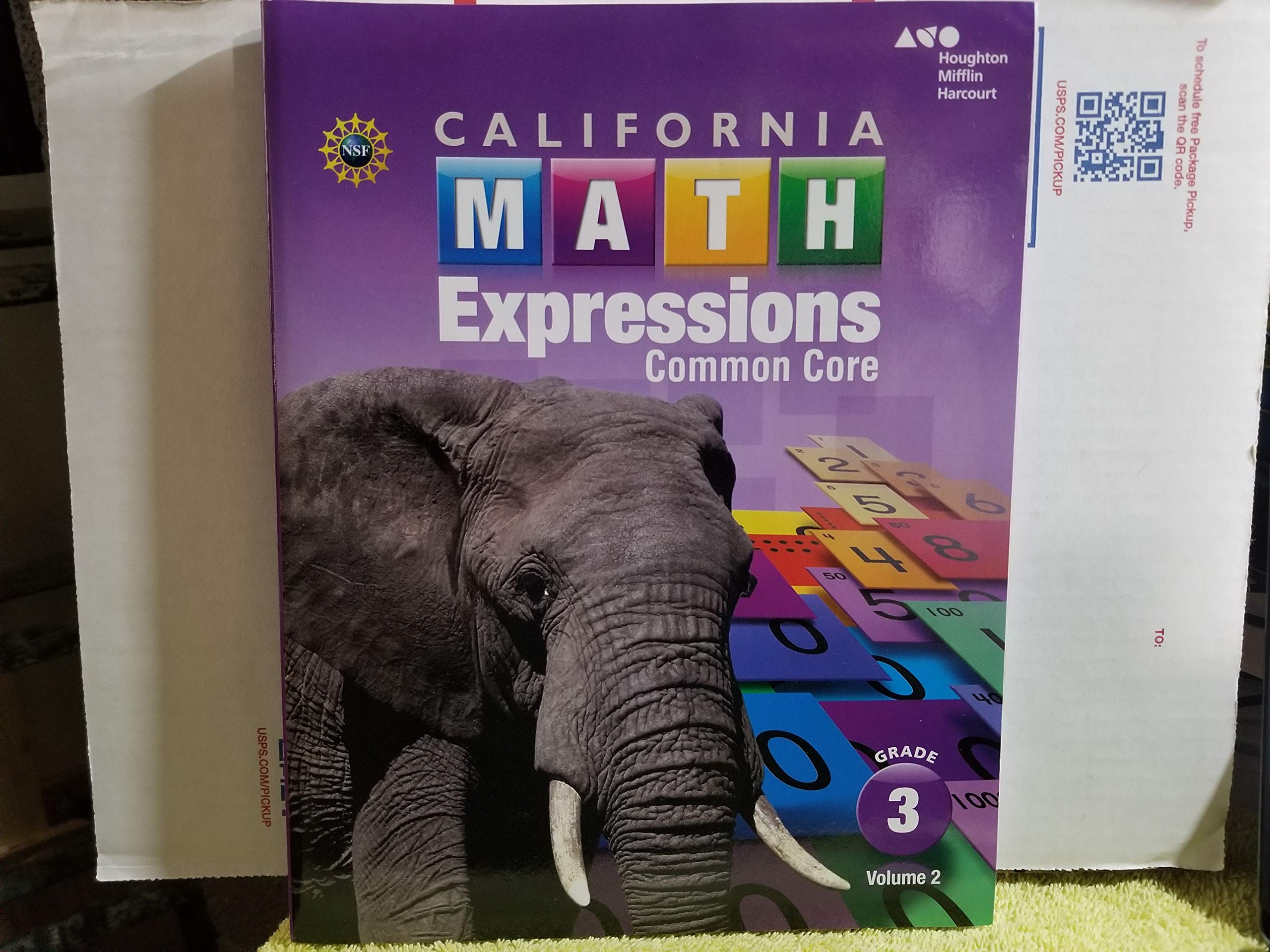 Houghton Mifflin Harcourt Math Expressions: Student Activity Book, Grade 3 2015 (2)