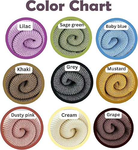 Miniatura 3 de Manta de bebé bordada personalizada de lujo, Nombre bordado, Tejido de algodón suave, Manta de bebé personalizada, Tejido de algodón suave, Manta de