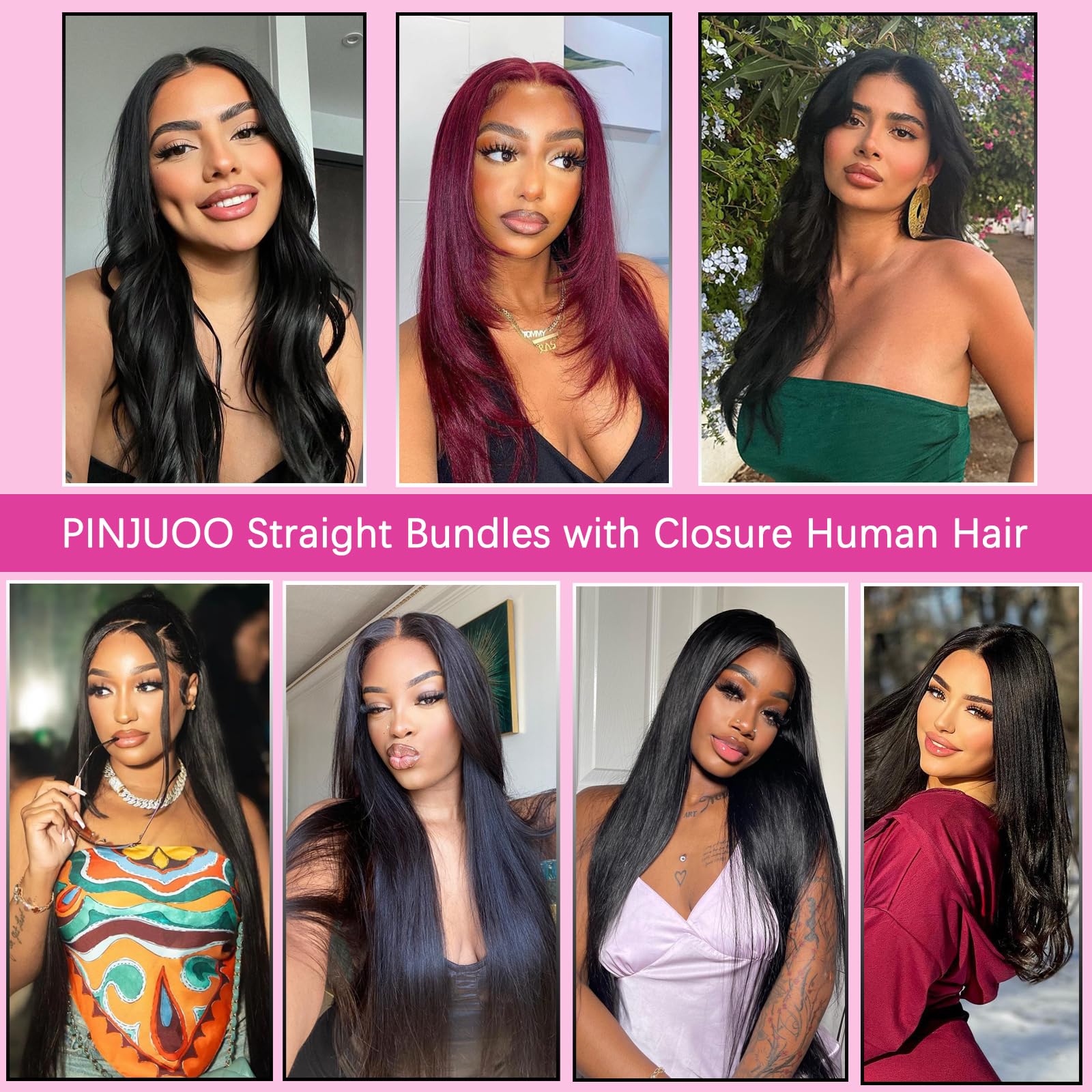 Colored Indian Human hair Double Drawn Pre-Colored Indian Kinky Curly Hair – ONYC® Hair main image 2