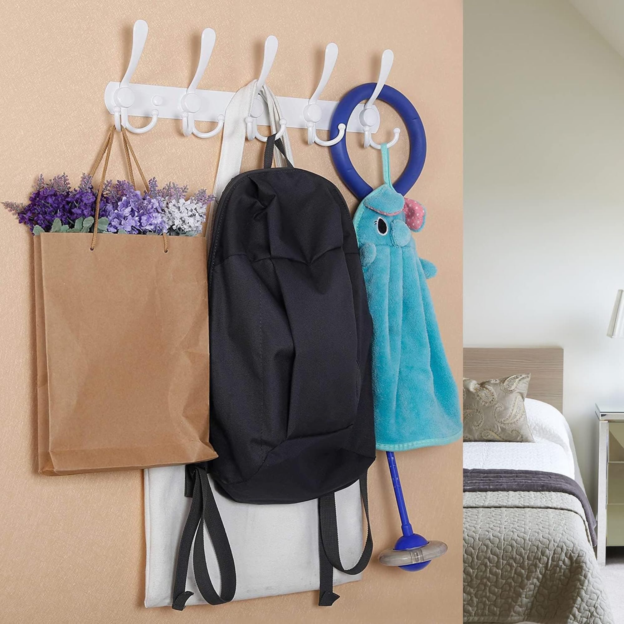 Ganci Appendiabiti In Acciaio Inox - Nichel Satinato, Confezione Da 10 Pezzi - Foto 11