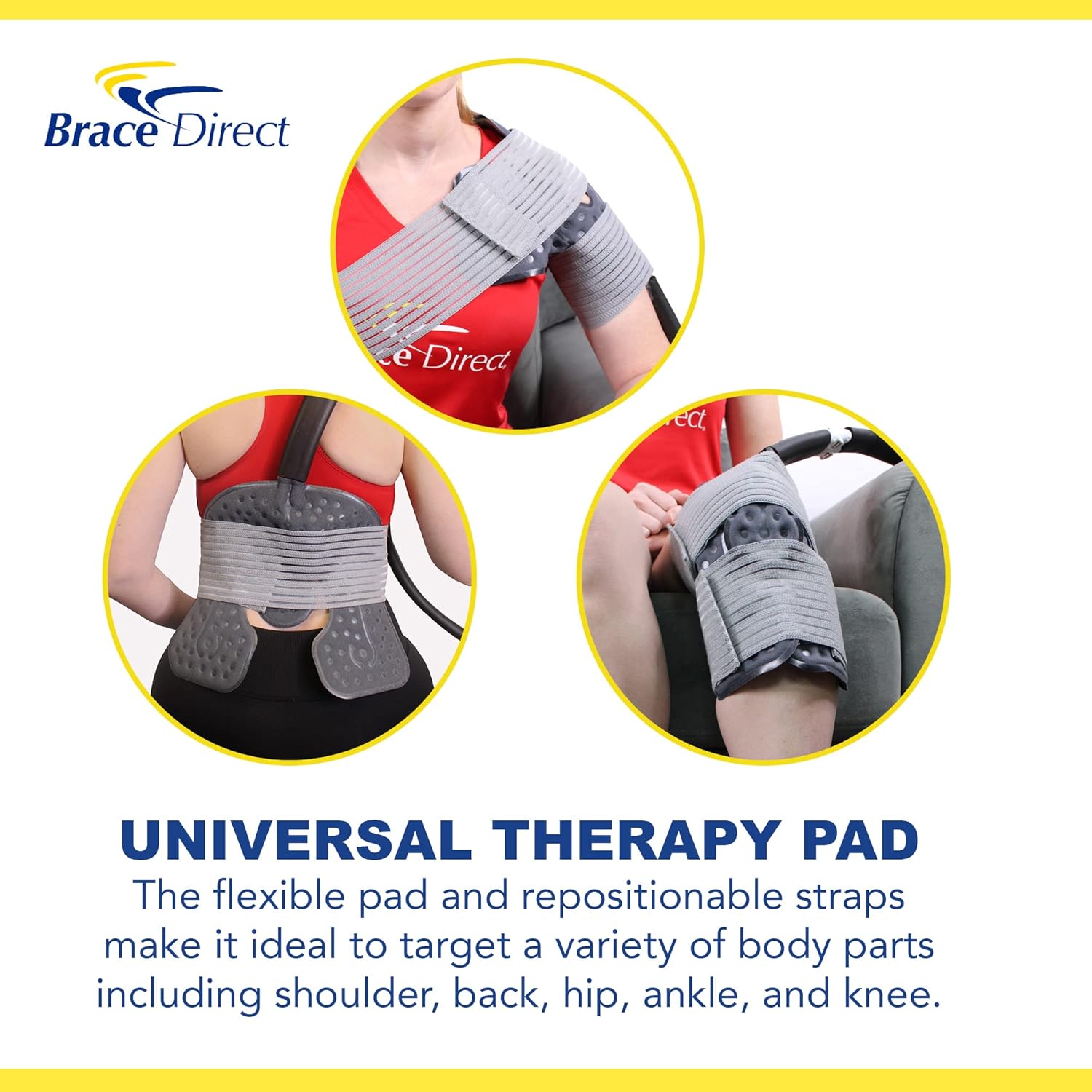 review Brace Direct Frozen Ice Circulation Therapy Machine - Shoulder, Knee, Ankle, and Back Pain Post Surgery, Cryotherapy for Joint Pain, Sore Muscles, Post Workout Tendonitis and Inflammation