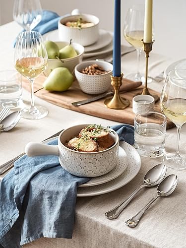Miniatura 2 de LE TAUCI Tazones de sopa de cebolla francesa, cuencos de sopa de 18 onzas con asas para chile, estofado de res, sopa de cebolla francesa, Crocks