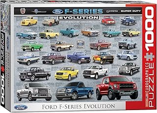 EuroGraphics Ford F-Series Evolution Game Puzzle (1000 Piece)