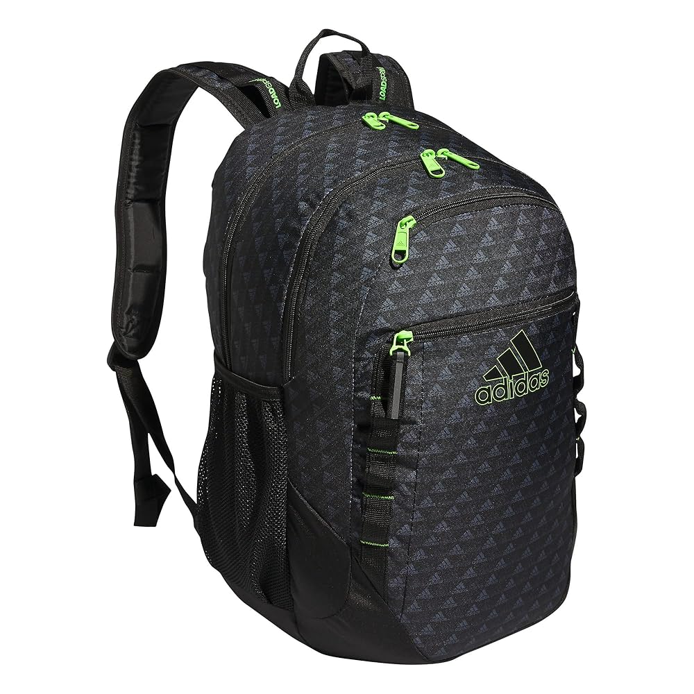 adidas バックパック ブラック/ライム Amazon.com: adidas Excel Backpack for Men & Women – Durable