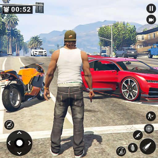 Gangster, schwarze Mafia, Verbrechen in Vegas auf urbanen Straßen