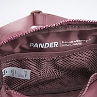 Vista 7 de Pander Riñonera grande de 2 litros, impermeable, para mujeres y hombres con correa ajustable.
