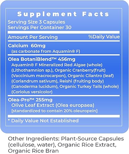 Miniatura 7 de Premier Research Labs ImmunoVen - Cápsulas de salud inmunológica, cápsulas de extracto de hoja de olivo, apoyo inmunológico y salud cardíaca,