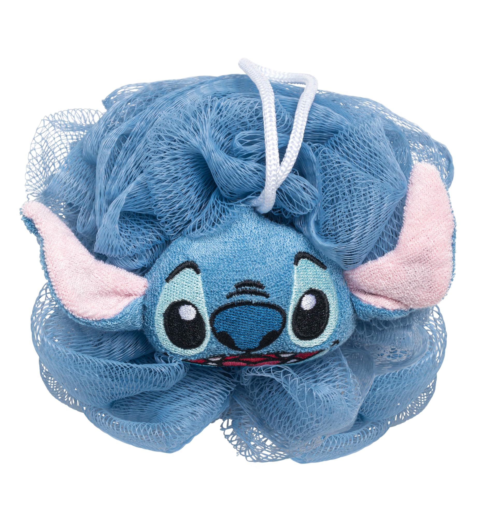 Disney Lilo and Stitch 3-teiliges Spa- und Badeset – inklusive Handtuchwickel, Luffa und Spa-Stirnband – Kinder-Bade- und Duschzubehör