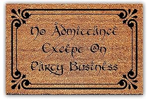 Welcome to the Party! Funny Coir Doormat